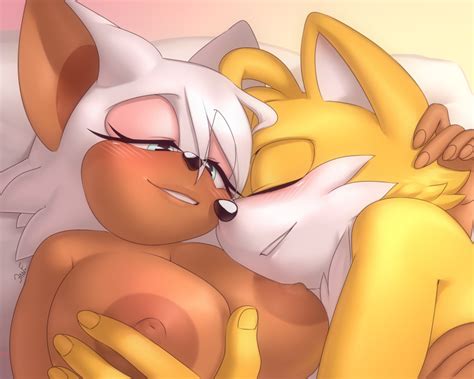 Rule 34 Bat Blush Cuddling Fox Krazyelf Large Breasts No Dialogue