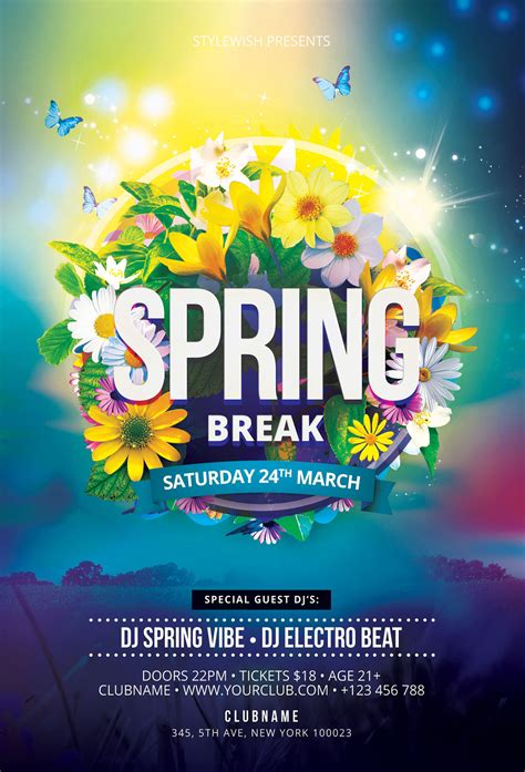 Spring Event Flyer Template