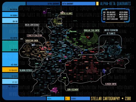 The Star Wars Map Is Shown In Blue And Yellow
