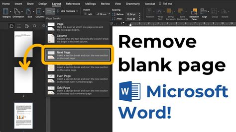 How To Remove Blank Page In Word Section Break Printable Templates