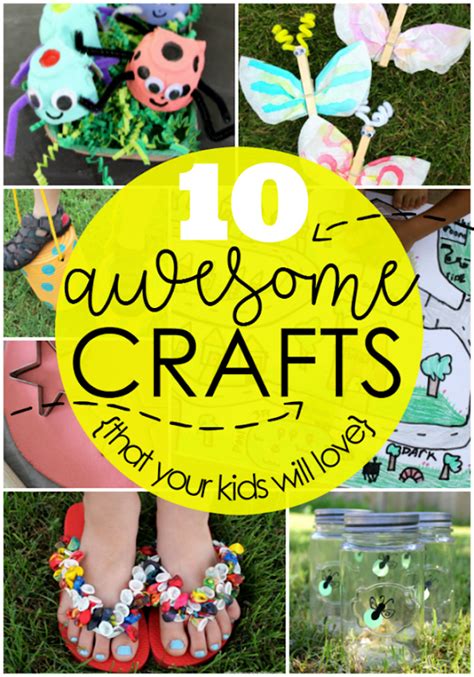 Ginger Snap Crafts 10 Awesome Diy Crafts For Kids