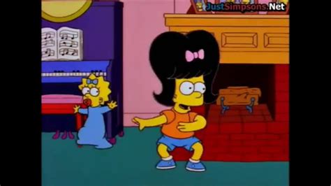 Bart Simpsons Dancing To The Shoop Shoop Song Full Youtube