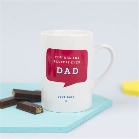 Personalised You Are The Bestest Ever Daddy Mug By Xoxo