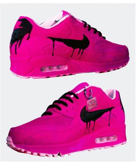 Nike Air Max 90 Candy Drip Black Lovely Pink Shoes Nike Air Max Nike