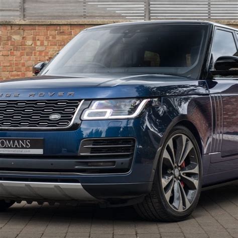 Balmoral Blue Sv Autobiography Range Rover Supercharged Luxury Cars