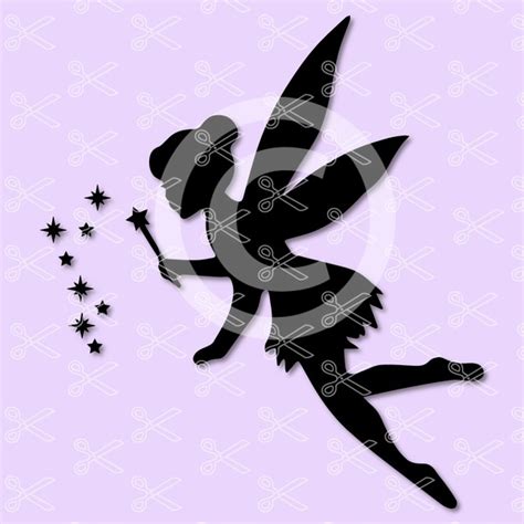 Tinkerbell Fairy SVG PNG DXF Cut Files