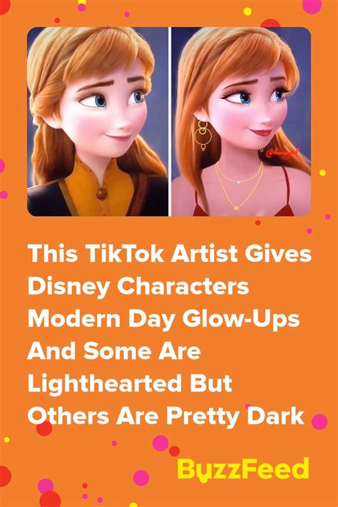 This Tiktok Artist Gives Disney Characters Modern Day Glow Ups And Some