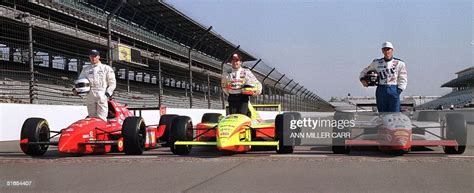 The Front Row For The 81st Running Of The Indy 500 Are Italian Driver