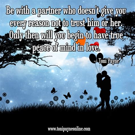 Quote About Love Be With A Partner Toni Payne Official Website