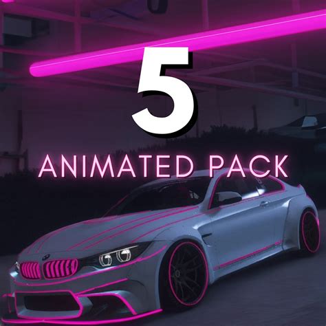 Fivem Animated Car Pack 5 Cars Fivem Ready Realistic Etsy Canada
