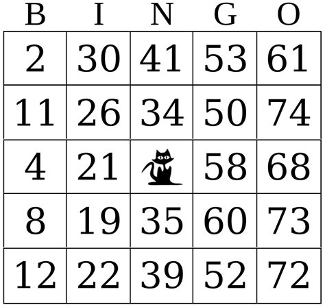 Bingo Divertido Para Imprimir