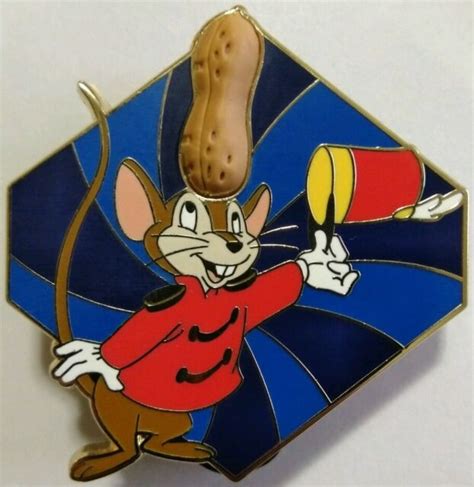 Wdw Mickeys Circus Timothy Q Mouse With Peanut Dumbo Disney Pin Le