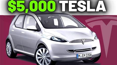 Mindblowing A 5000 Tesla Car Will Be Available In The Future En