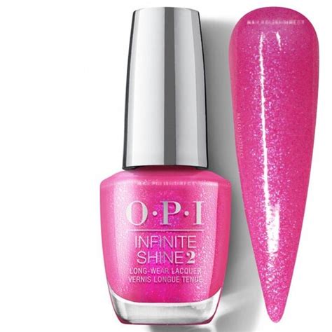 Opi Infinite Shine Pink Big Power Of Hue Summer Nail Polish Ml
