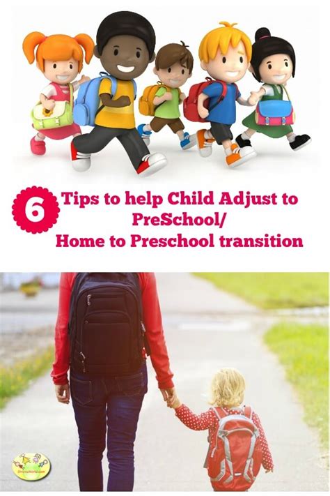 6 Tips To Help Child Adjust To Preschool Home To Preschool Transition