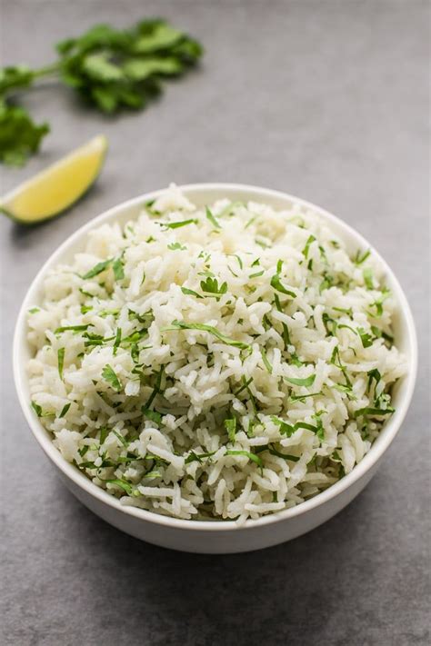 Try our recipe for cilantro lime rice as a standalone dish or with your favorite mexican meal, at food.com. Cilantro Lime Basmati Rice | Chipotle Copycat Recipe ...