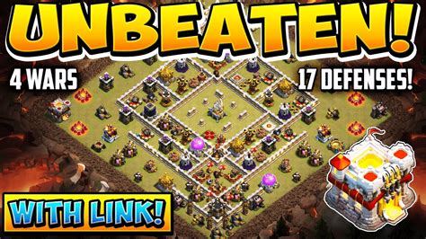 BEST TH11 WAR BASE IN 2020 New Town Hall 11 Anti 3 Star Layout With