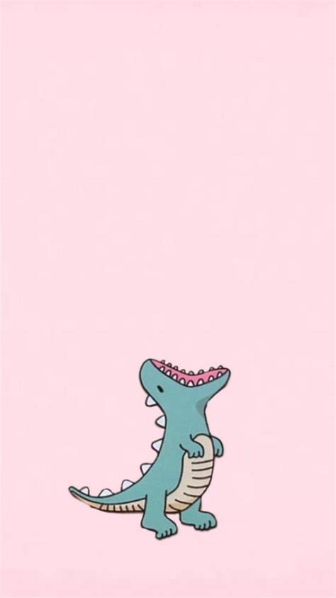 Cute Pink Dinosaur Backgrounds - Free Pink Dinosaur Cliparts Download
