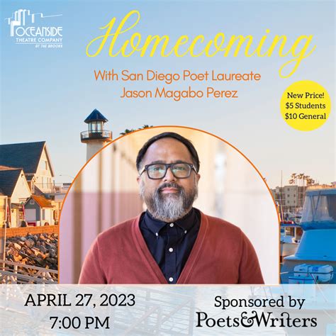 Homecoming With San Diego Poet Laureate Jason Perez North County