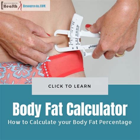 Body Fat Calculator How To Calculate Your Body Fat Percentage