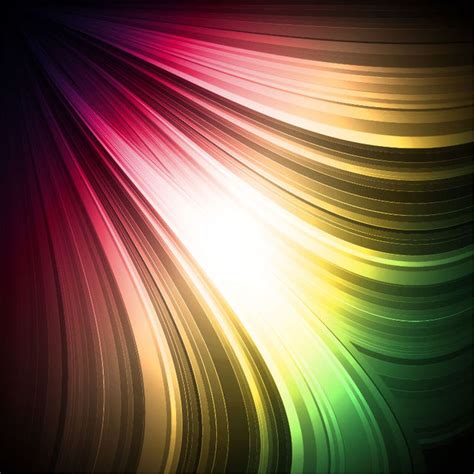 Free Vectors Abstract Rainbow Lines Background The Vector Art