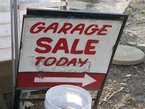 There are 143 garage sales, yard sales, and estate sales in new jersey in the next 7 days. garage sale sign | Free Range Kids