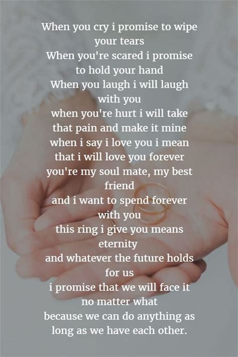 15 romantic non traditional wedding vows for your ceremony wedding vows to husband and wife ot