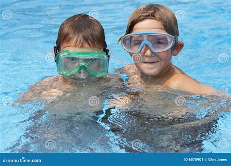 Boys In Water Stock Image Image Of Tropical Resort Vacation 6070901