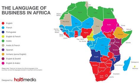 Map Of Africa Languages My Maps