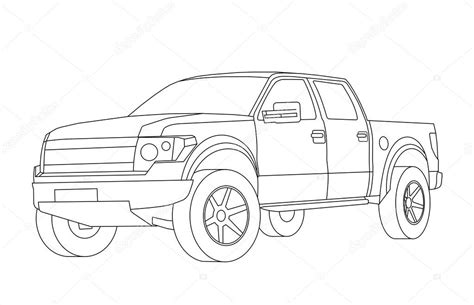 kleurplaten voor kinderen auto 's — Stockfoto © MORTAZZA 40245373