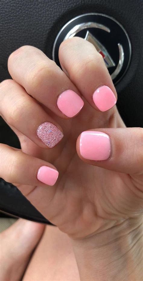 Pin By Sarah Adametz On Nails Pink Nail Designs Pink Nail Colors
