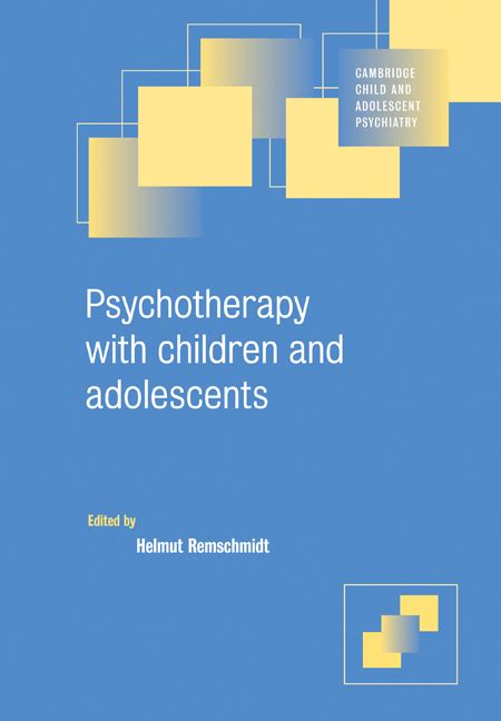 Psychotherapy With Children And Adolescents