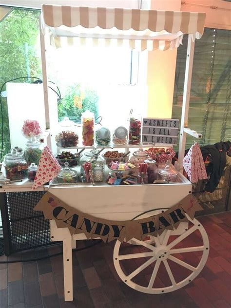 Traumhafter Candybar Wagen Für Ihre Hochzeit Zu Vermieten In Nordrhein