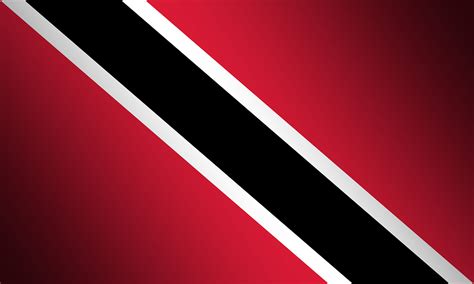 Die Flagge Von Trinidad Und Tobago Wagrati