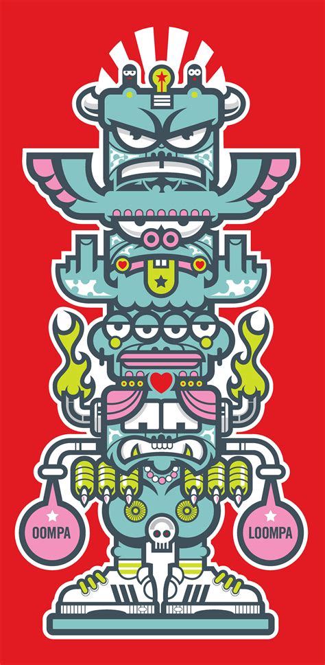 A totem pole in ottawa, ontario, canada. Totem Pole on Behance