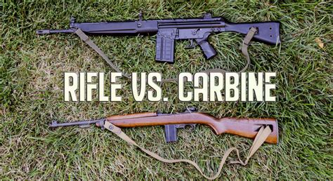 Rifle Vs Carbine Whats The Difference Whats The Difference