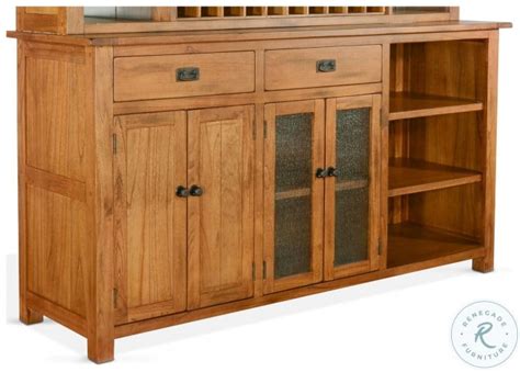 Sedona Rustic 80 Oak Buffet From Sunny Designs Coleman Furniture