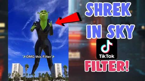 How To Do Shrek In The Sky Filter Trend On Tiktok Salu Network