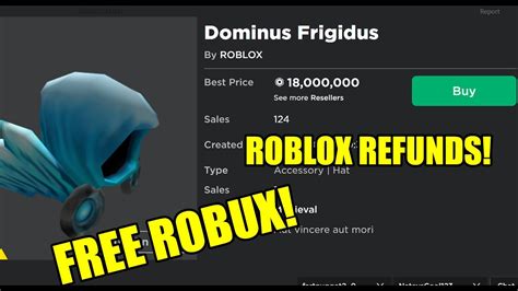 How To Refund Any Item On Roblox Working 2020 How To Get Free Robux