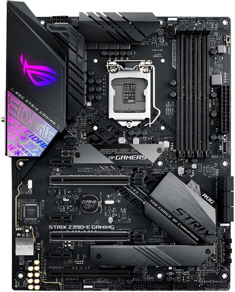 Asus Rog Strix Z390 E Gaming Motherboard Specifications On Motherboarddb