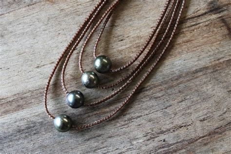 Tahitian Pearl Choker Style Necklace • Ocean Tuff Jewelry