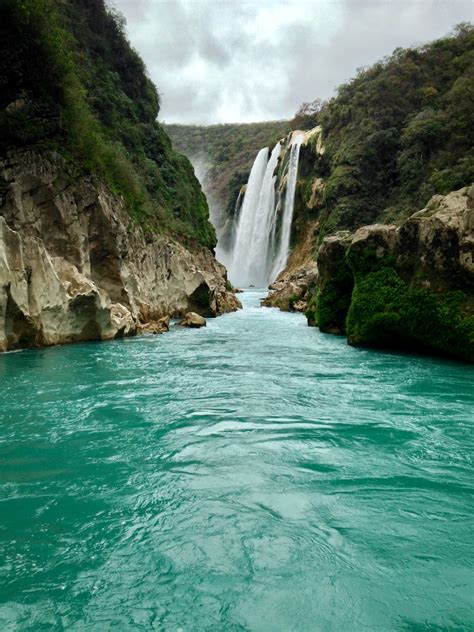 Majestuosa La Cascada De Tamul Reto La Mejor Foto De México