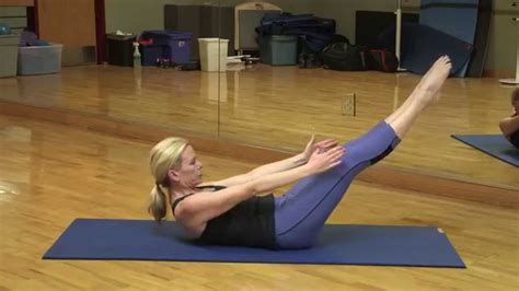 Pilates Slow Double Leg Stretch Youtube