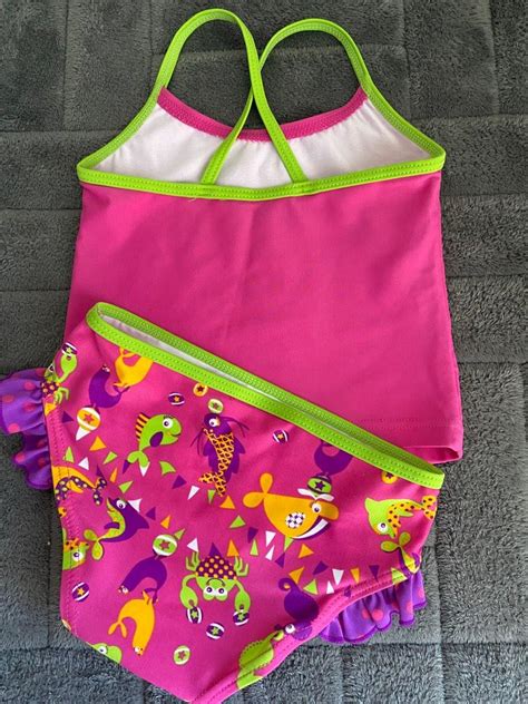 Zoggs Pink Swimsuit Bayi And Anak Baju Anak Perempuan 1 Hingga 3 Tahun