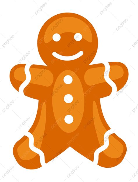 Gambar Kue Natal Kartun Manusia Roti Jahe Salam Riang Musim Dingin