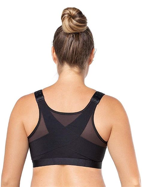 Front Closure Full Coverage Back Support Posture Corrector Bras For