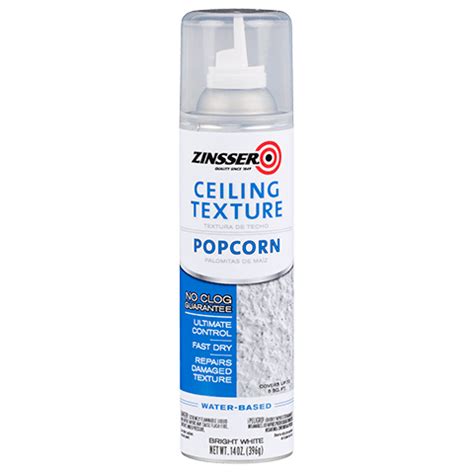 Simply spray ceiling texture a popcorn ceiling and lose the surface then prime and repairs to use the trick you can of find. Water-Based Popcorn Ceiling Spray Product Page