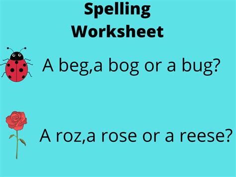 Circle The Correct Spelling Eyfs Bundle Teaching Resources