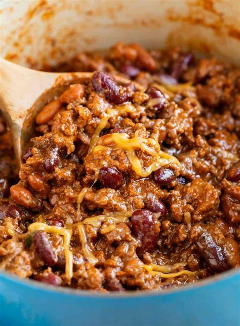 Drain off most of the excess fat, leaving a little behind for moisture and flavor. This hearty chili recipe from The Pioneer Woman has a ...