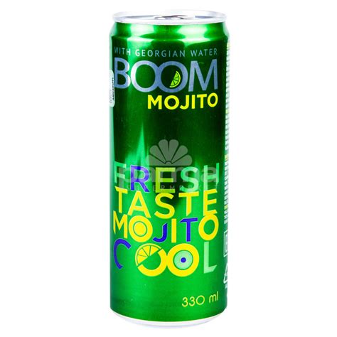 Refreshing Drink Boom Mojito 330ml